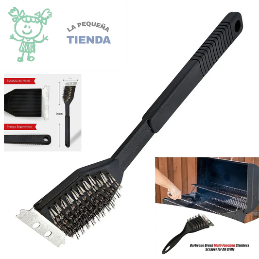 Limpiador de Parrilla Cerdas de Acero