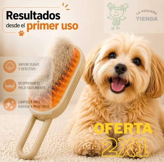 Cepillo a Vapor Para Mascotas 🐾