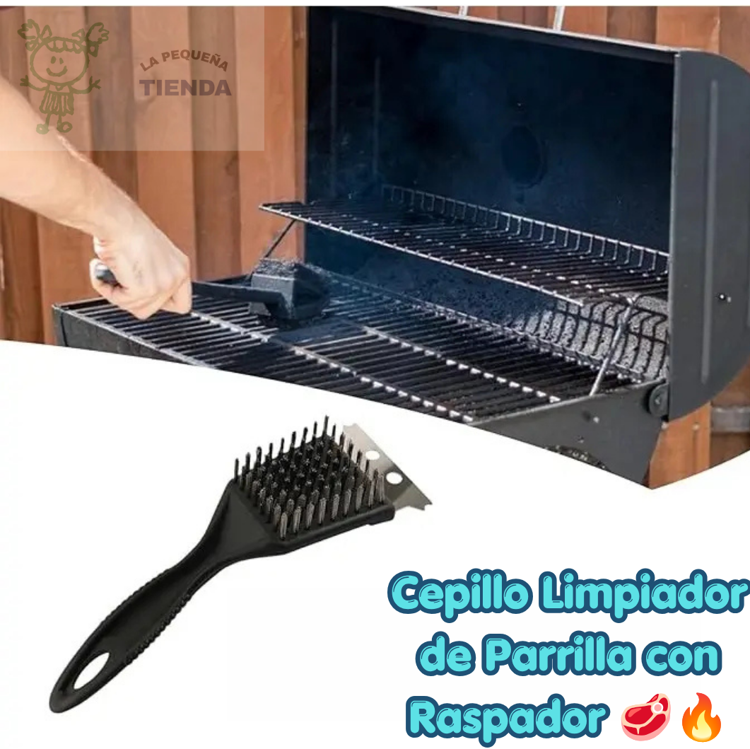 Limpiador de Parrilla Cerdas de Acero
